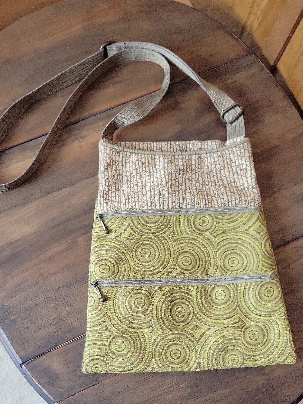 Maruca Crossbody Textile Shoulder Bag